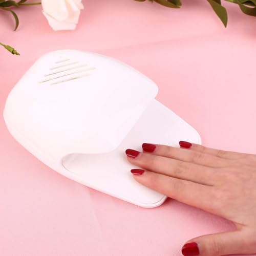 Nail Fan Dryer for Regular Polish, Portable Nail Dryer for Kids, Perfect Addition to Girls Manicure Kit, Fast Dry Fingernail Polish Air Drying Machine for Home and Travel Use