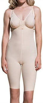 MARENA FBS Stage 1 Recovery Girdle with Suspenders, Short Length Post-Surgical Girdle for Women