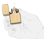 Custom Zippo Lighter – Personalized Engraved Venetian Design | Genuine Windproof Metal Lighter | Unique Gift for Men & Women – Christmas, Halloween, Valentine (Gold 352B)