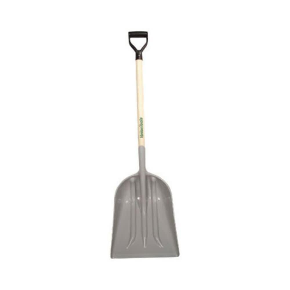 True Temper 2604300 Poly Scoop with Hardwood Handle & D-Grip