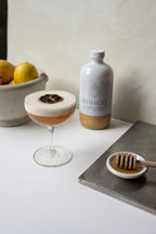 WithCo Honey Sour Craft Cocktail Mixer with Bee Pollen, Raw Honey, Lemon, Aromatic Bitters, Water Makes 10 Drinks Just Add Tequila, Mezcal, or drink as a mocktail with soda water
