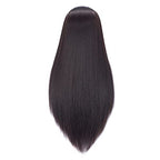 Hairginkgo Mannequin Head 26"-28" Yaki Synthetic Fiber Training Head Braiding Head Hair Styling Manikin Cosmetology Doll Head Hairdresser Training Model for Cutting Braiding with Clamp 92022BY0220
