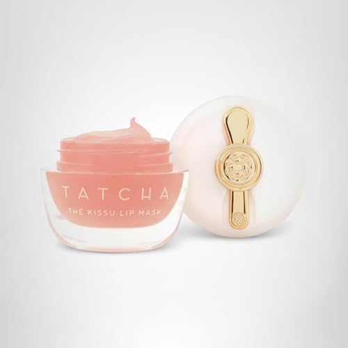 Tatcha Kissu Lip Mask | Overnight Lip Mask, Visibly Plumps and Softens for Lush Lips, 9.0 G | 0.32 oz