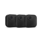 Blink Outdoor 4 (newest model), Wireless smart security camera, two-year battery, 1080p HD day and infrared night live view, two-way talk – 3 camera system