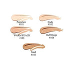 2 Pack PHOERA Foundation,Flawless Soft Matte Liquid Foundation 24 HR Oil Control Concealer Foundation Makeup,Full Coverage Foundation for Women and Girls (105 Sand)