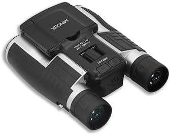 Minolta 12x32 Digital Binoculars - 4K UHD Video Camera, 48MP Photo, 8X Digital Zoom, IPS Anti-Glare Screen, Fog-Resistant Optics, Compact, Ideal for Birdwatching & Travel Hunting