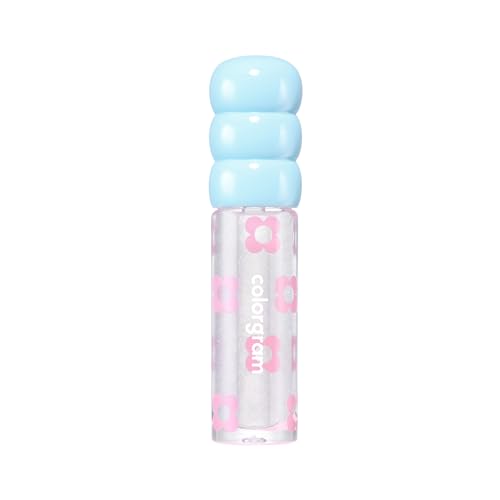 COLORGRAM FRUITY GLASS TINT MINI SET 03 COOL BEST SET | Moisturizing & Long Lasting Korean Lip Stain Tint | Stocking Stuffer, Gifts for Women and Teen Girls
