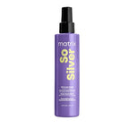 Matrix So Silver All-In-One Leave-In Toning Spray - Neutralizes Yellow, Brassy Tones, Nourishes Hair and Controls Frizz, For Color Treated Hair, 6.8 Fl Oz