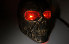 2 Pcs Red Eye Superhero Halloween Glowing LED Light Kit, RGB Helmet Decoration for Cosplay Mask Light Eyes DIY Projects Soft Light Beads Battery Not Included