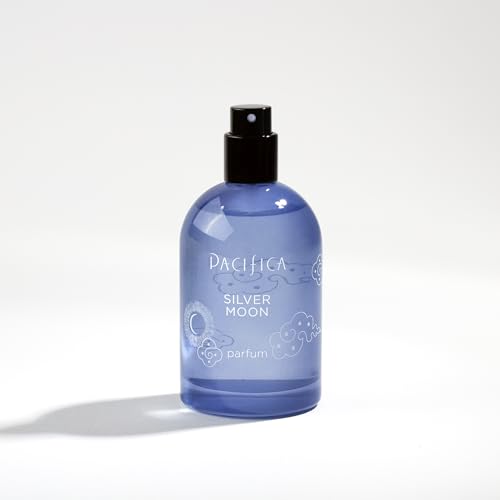 Pacifica Silver Moon Vanilla Almond Spice Perfume ��� Warm Gourmand Clean Fragrance for Women, 2 fl oz (Vegan & Cruelty-Free)