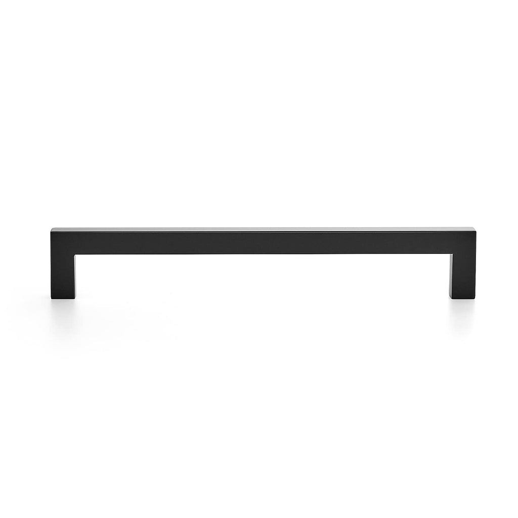 Ravinte 10 Pack 8 Inch Kitchen Square Cabinet Handles Matte Black Cabinet Pulls Black Drawer Pulls Kitchen Cabinet Hardware Kitchen Handles