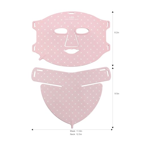 Beauty LED Light Mask -infrared light therapy red light therapy led facial light Photons Facial Skin Care Wrinkle reduce anti-acne facial light acne treatment beauty device-KFB265