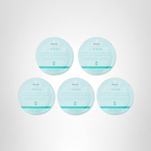 IMAGE Skincare I Mask Hydrating Hydrogel Sheet Mask 5 Sheet / 5 Masque Tissu 85 g / 3 oz