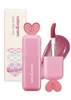 COLORGRAM Juicy Blur Tint 04 Cushiony Peach | Daily Semi-Matte, Semi-Glossy, Long-Lasting Lip Stain, Moisturizing, Buildable & Blendable, highly Pigmented (0.12 Fl. Oz.)