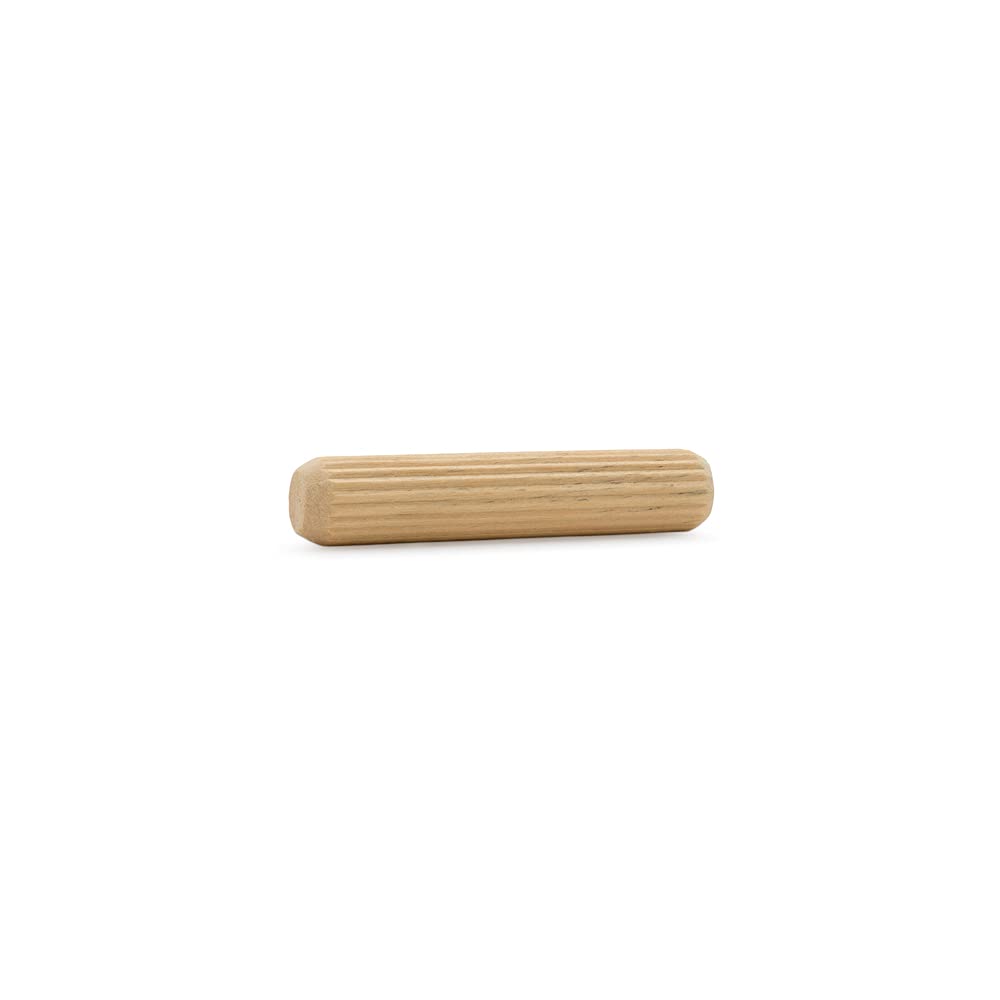 Wooden Dowel Pins 2-1/2 by 1/2 inch, Pack of 500 Fluted Dowel Joints for Woodworking, Furniture and Crafts, by Woodpeckers