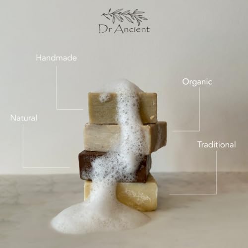 Olive Oil Soap Bar Organic Natural Vegan Traditional Handmade Antique - Antibacterial, Effective For Acne - Absolutely No Chemicals! Pure Natural Soap!