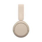 Sony WH-CH520 Wireless On-Ear Bluetooth Headphones with Mic, Cappuccino