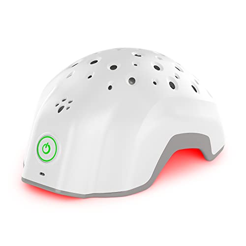 EVO Laser Hair Growth Helmet LH40 – 100% Laser, No Ineffective LEDs – FDA-Cleared Red Light Therapy for Hair Regrowth 4x Week – Made in the USA