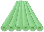Oodles of Noodles 6 Pack Black Foam Pool Noodles – 48” x 2.5” Hollow Core – Extra Dense, Durable – Made in North America