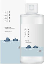 ROUND LAB Dokdo Toner | Exfoliate daed skin cells, Replenish skin with long lasting moisture, Hydrating, Watery Type Toner (6.76fl.oz)