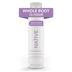 Native Whole Body Deodorant Spray Contains Naturally Derived Ingredients, Deodorant for Women & Men | 72 Hour Odor Protection, Aluminum Free with Coconut Oil and Shea Butter | Lilac & White Tea