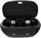 Wokyo Rechargeable 312 Hearing Aid Batteries and 312 Battery Charger Hearing Aid Charger Travel Case for 312 Hearing Aid Amplifiers Battery Charger with 4 Pack 312 Rechargeable Batteries