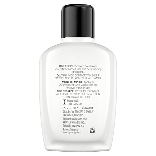Olay Face Moisturizer, Active Hydrating Beauty Fluid Lotion, Original Facial Moisturizer, 4 Oz. (Pack of 2)