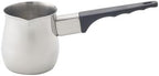 Fino Stainless Steel Turkish Coffee Pot - Professional 18/8 Warmer for Stovetop Coffee, Milk, Tea, Hot Chocolate - Delicious Daily Beverages - 6-Ounce