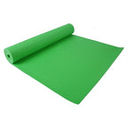 Fitvids 1/4-Inch High Density Thick Non Slip Yoga Mat with Knee Pad and Carrying Strap for Workout, Pilates, Gym Home Exercise, Green
