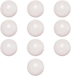 Stress Balls for Adults, 10 pack, Hand Exercise, Perfect For Your Desk, Office, or Home, White
