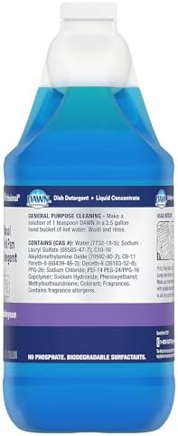 Dawn Professional Manual Pot and Pan Liquid Dish Soap, Original Scent, 128 oz., 1 Gal., 4/Carton (57445)