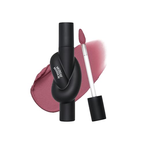 Tie Up Cover Tint - Waterproof & Long Lasting Lip Stain for Women - Korean Base Nude Tint Stick - Kbeauty Matte Gloss - Mood Color Changing (05 HUSH ROSE, 0.2 Fl oz)