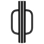 Gtongoko 12LB T Post Driver with Handles Heavy Duty Fence Post Driver Post Pounder for T-Posts，U Channel，Metal Post and Sign Post Pole Driver Tool,17 Inch Black