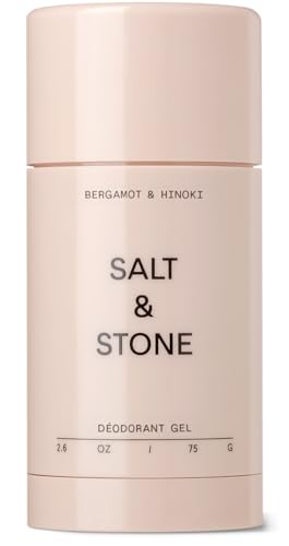SALT & STONE Gel Deodorant for Women & Men | No Aluminum & No Baking Soda | Free From Parabens, Sulfates & Phthalates (2.6 oz)
