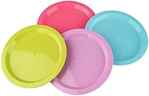 24 pc Kids Dinner Set by Mainstays, BPA free, Microwave/dishwasher safe, toddler snack/meals, mixed colors