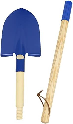 Click N' Play 4-Piece Kids Gardening Set With Shovel, Rake for Yard - Outdoor Toys for Ages 3-8 to Play in Leaves