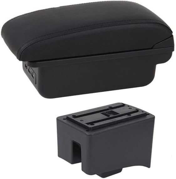 OQHAIR Armrest Box Armrest Box Leather Arm Rest Center Console Storage USB Car Accessory For VW For Vento For Polo V 2009-2020