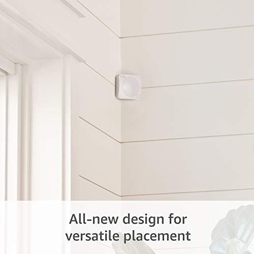 Ring Alarm Motion Detector 2-Pack (White) | Pet-Friendly Security with Adjustable Settings | 90° Coverage & 25ft Range | Easy Installation | Base Station Required