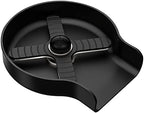 HGN Stainless Steel Glass Rinser for Kitchen Sinks,Metal Cup Washer, Kitchen Sink Cup Rinser,Kitchen Sink Accessories,Matte Black