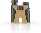 ZEISS Terra ED Binoculars 8x42 Waterproof, Fogproof, Easy Focus High Powered Compact Binoculars with Coated Glass for Low Light Vision for Bird Watching, Hunting, Sightseeing, Travel, Black-Sand
