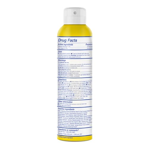 Mustela Baby Mineral Sunscreen Spray SPF 50 Broad Spectrum - Body Sun Spray for Sensitive Skin - Water Resistant & Fragrance Free - 6 fl.oz.