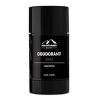 Mountaineer Brand All Natural Deodorant Stick by Mountaineer Brand | Stay Fresh With Safer Ingredients | 2.5 oz (Unscented)