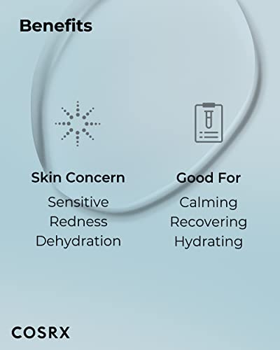 COSRX Centella Aqua Soothing Ampoule, Centella Asiatica Cica Serum, Korean Skin Care, 1.35 Fl oZ, For Sensitive Skin, Daily Skin Serum, Paraben Free, No Animal Testing