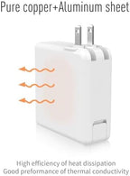 Mac Book Air Charger Replacement for AC 45W Power T-tip Shape Connector Power Adapter for 11 inch and 13 inch (Between 2012-2017)