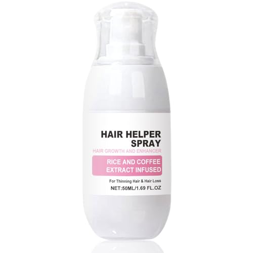 H-Regrow 2.0 - Hair Regrowth Spray with Biotin, Caffeine, Rice, Ginger, Castor Oil - 1PCS