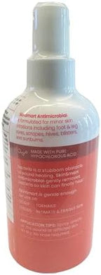SkinSmart Antimicrobial Wound Therapy, Hypochlorous Acid Safely Removes Bacteria so Wounds Can Heal, 8 Ounce Clear Spray