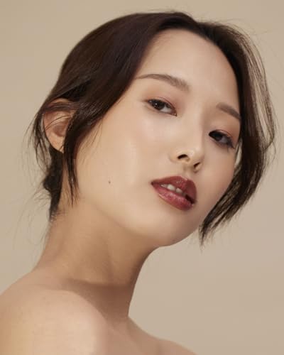 Henné Organics Luxury Lip Tint - Moisturizing, Sheer Natural Color - Nightfall (Dark Red)