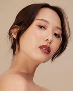 Henné Organics Luxury Lip Tint - Moisturizing, Sheer Natural Color - Nightfall (Dark Red)