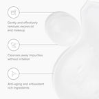 DRMTLGY Essential Facial Cleanser - Gentle Face Cleanser and Face Wash for Women and Men with Anti-Aging Peptides & Hyaluronic Acid. 6.9 fl oz