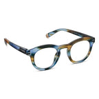 Peepers by PeeperSpecs Oprah's Favorite Women's Stardust Round Blue Light Blocking Reading Glasses - Multi Horn +1.75